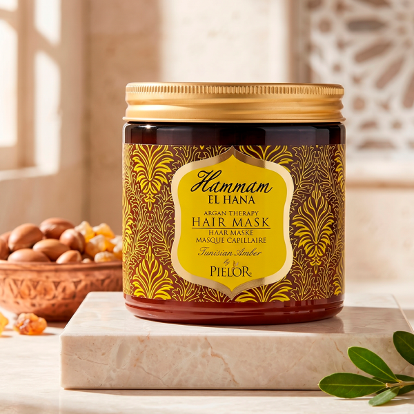 Mascarilla Capilar Pielor Hammam El Hana Tunisian Amber – 500ml - Imagen 2