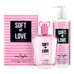Kit Perfume Instyle Soft Love EDP 100ml + Body Lotion 250ml - Imagen 3