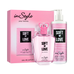 Kit Perfume Instyle Soft Love EDP 100ml + Body Lotion 250ml