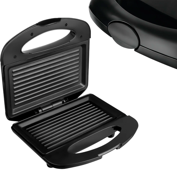 Sandwichera Mondial Inox Grill Premium S-07 800W - Negro - Imagen 2