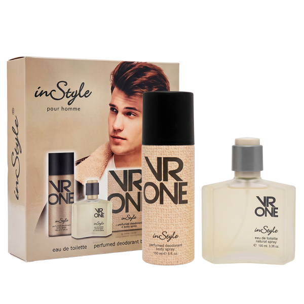 Kit Perfume Instyle VR One EDT 100ml + Body Spray 150ml - Imagen 3