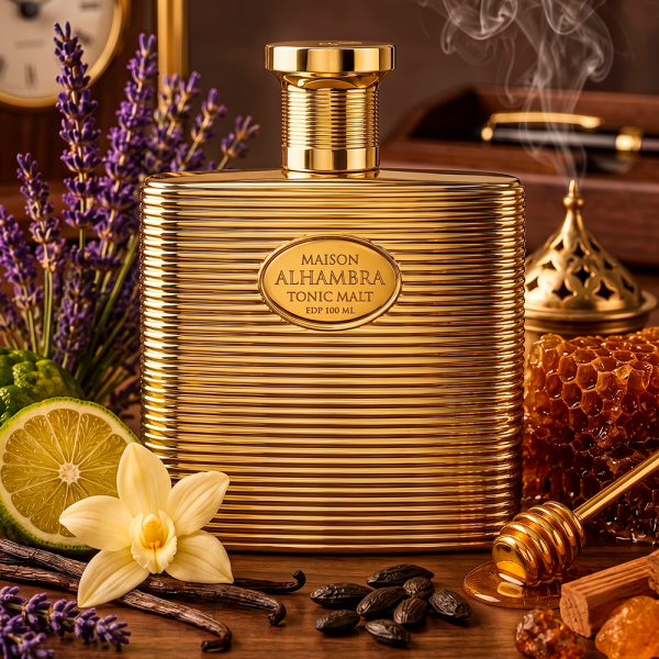 Perfume Maison Alhambra Tonic Malt EDP 100ml - Masculino - Imagen 3