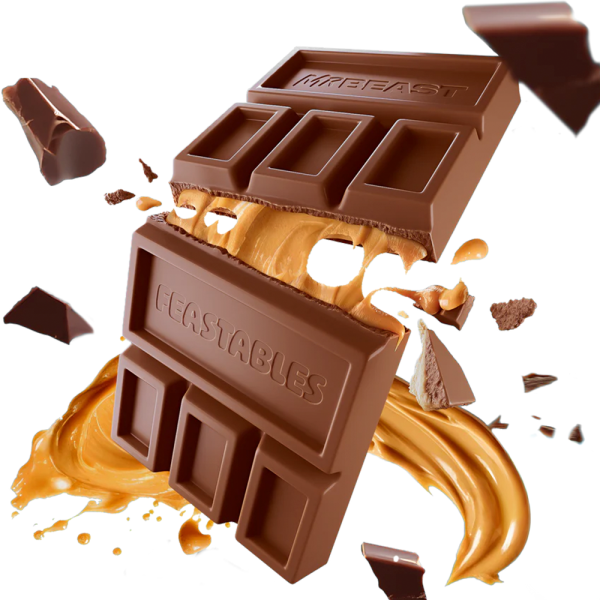 Chocolate MrBeast Feastables Peanut Butter – 60g - Imagen 3